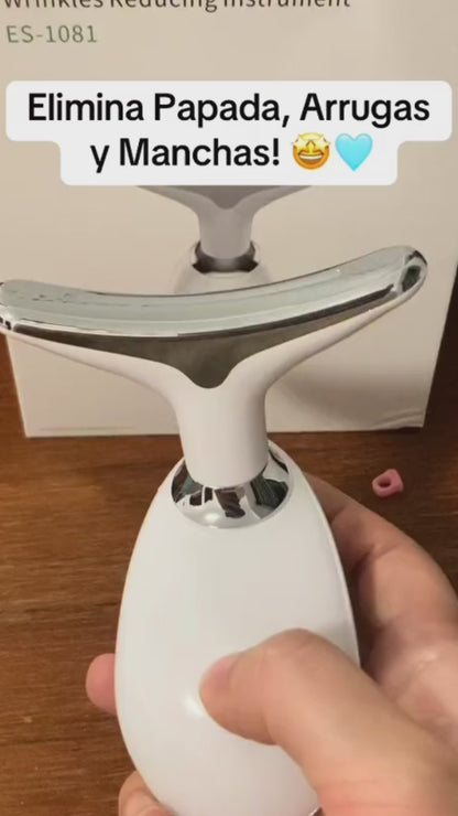 Reductor Quita Papada Masajeador 3 Luces